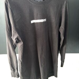 Black Long Sleeve Shirt with NYC Graphic